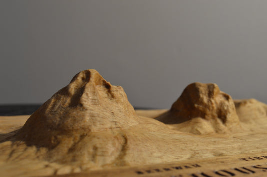 Glasshouse Mountains Topographic (150x250mm)